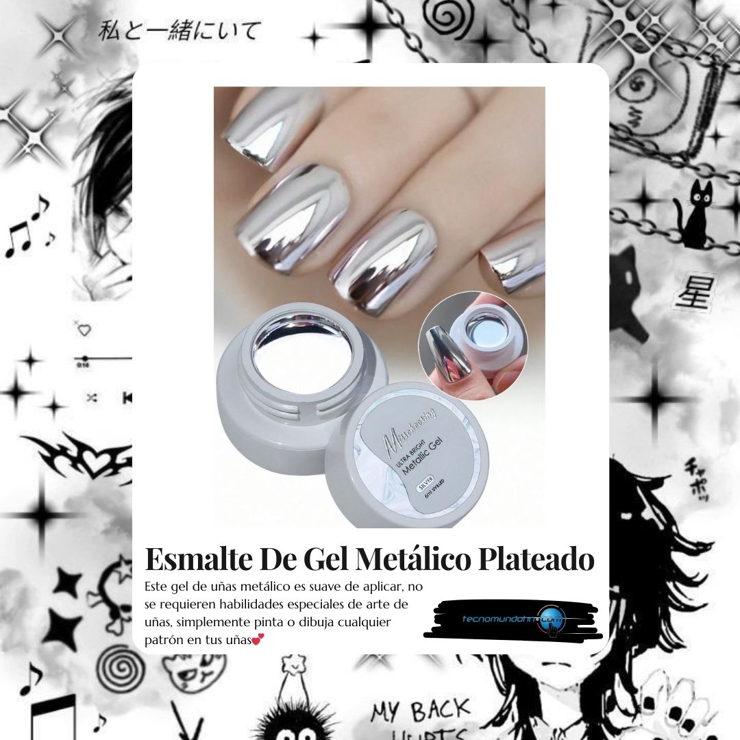 Esmalte en gel metálico