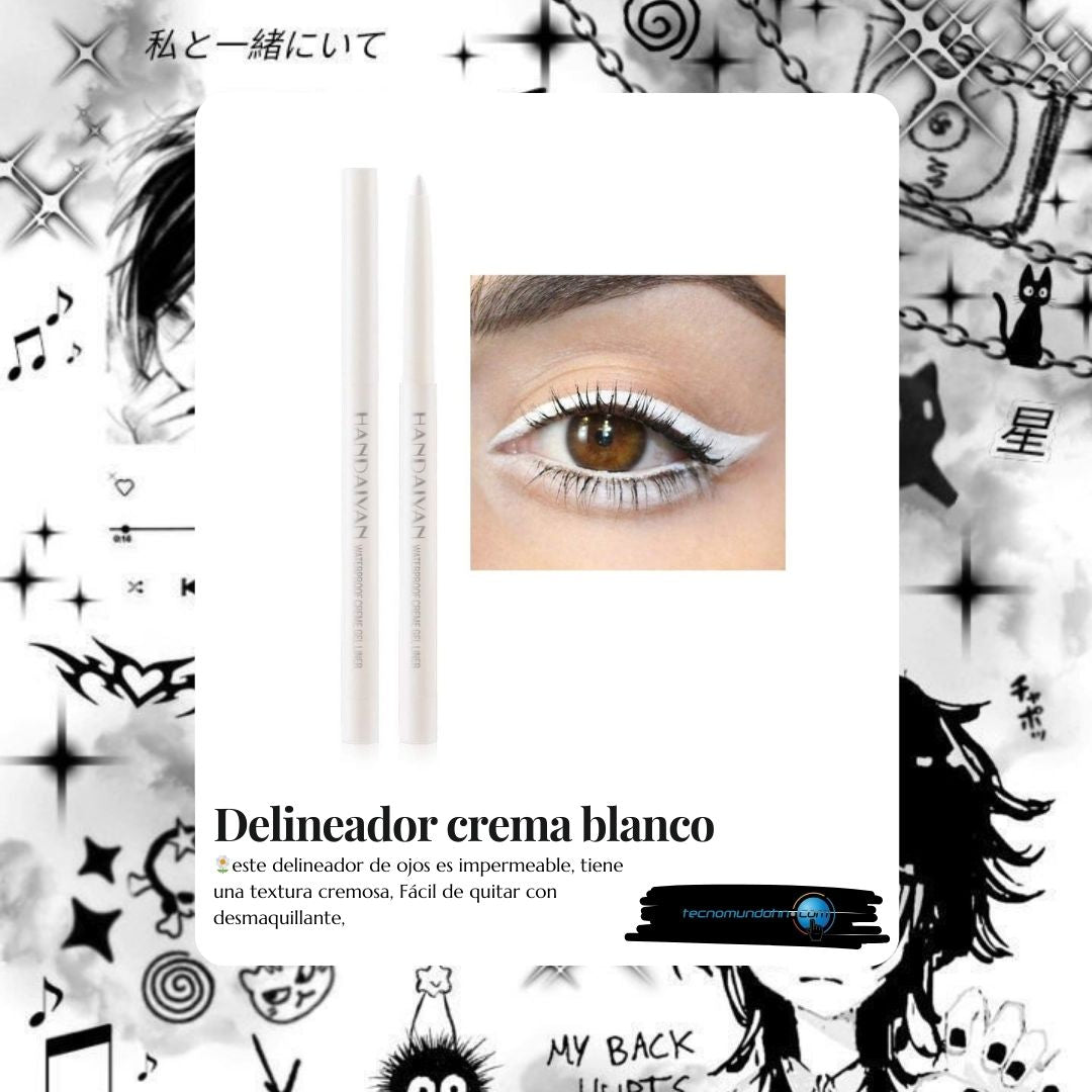 Delineador blanco