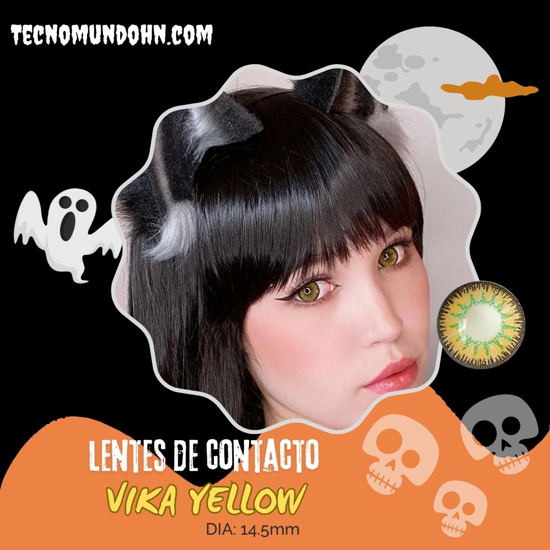 Lentes de Contacto Vika Yellow