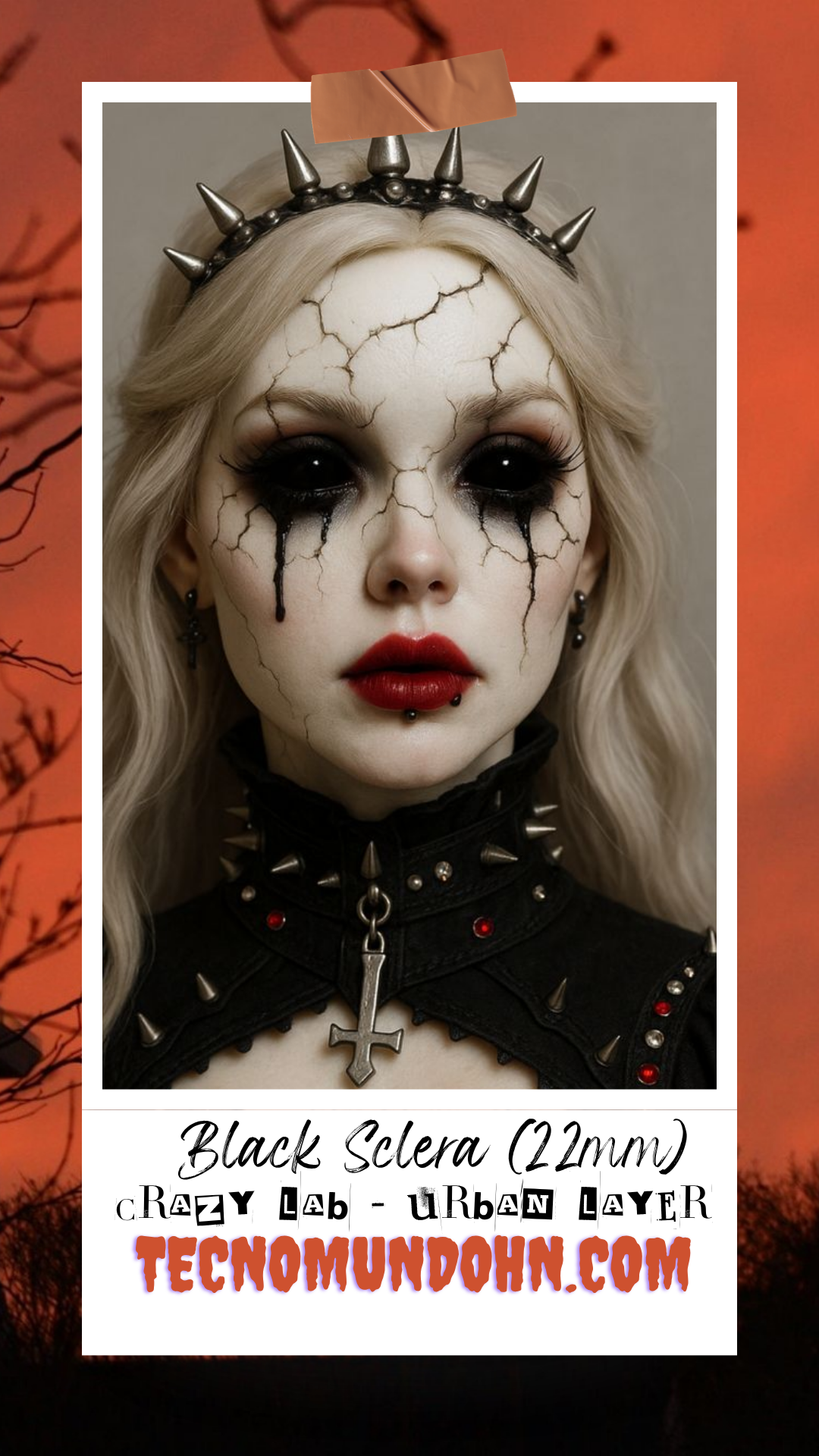 Black Sclera 22mm