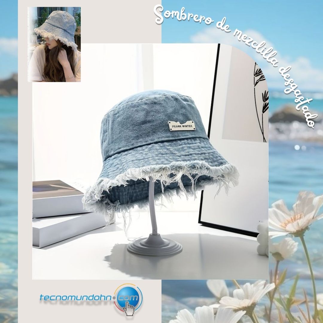 Gorra-Sombrero de mezclilla