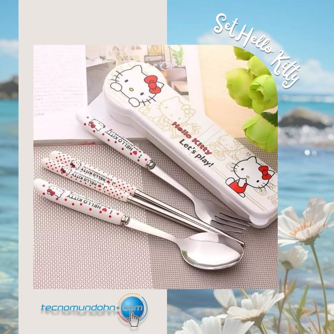 Set de utencilios Hello Kitty | Sanrio