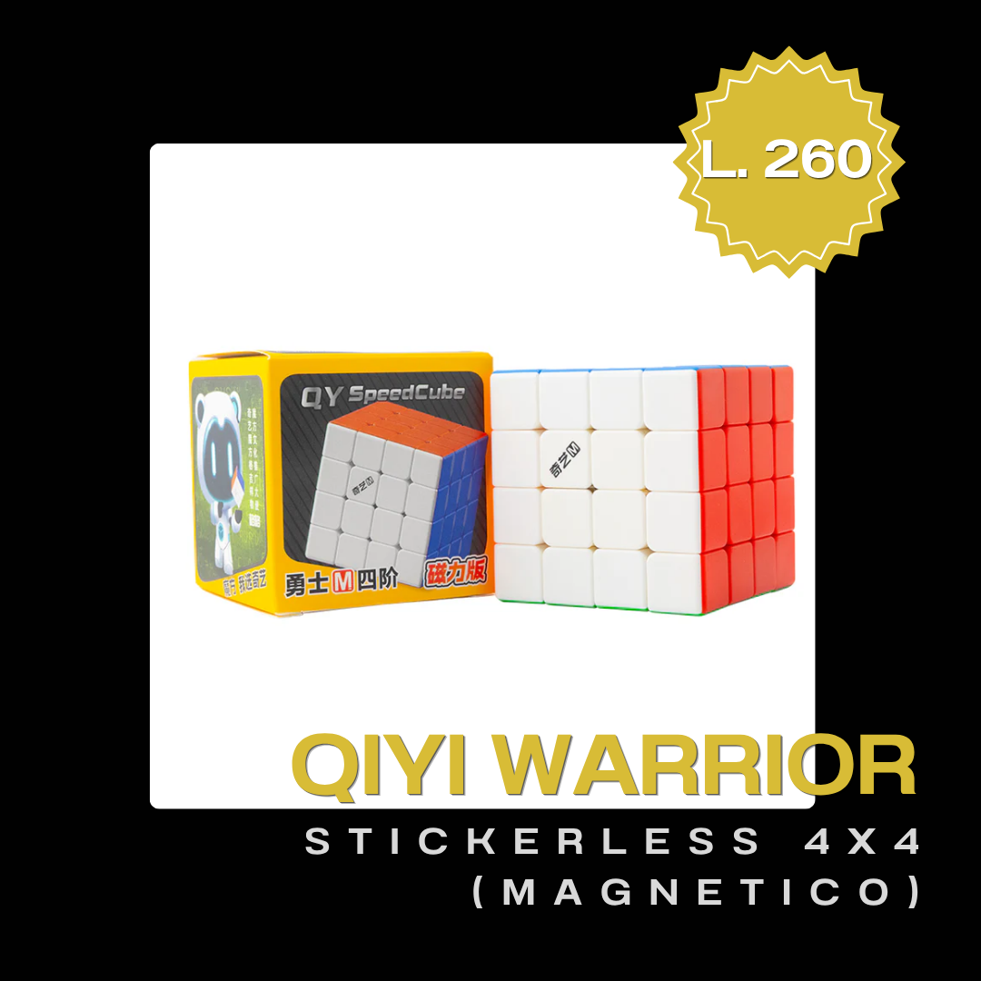 Qiyi Warrior Stickerless 4X4 - Magnético