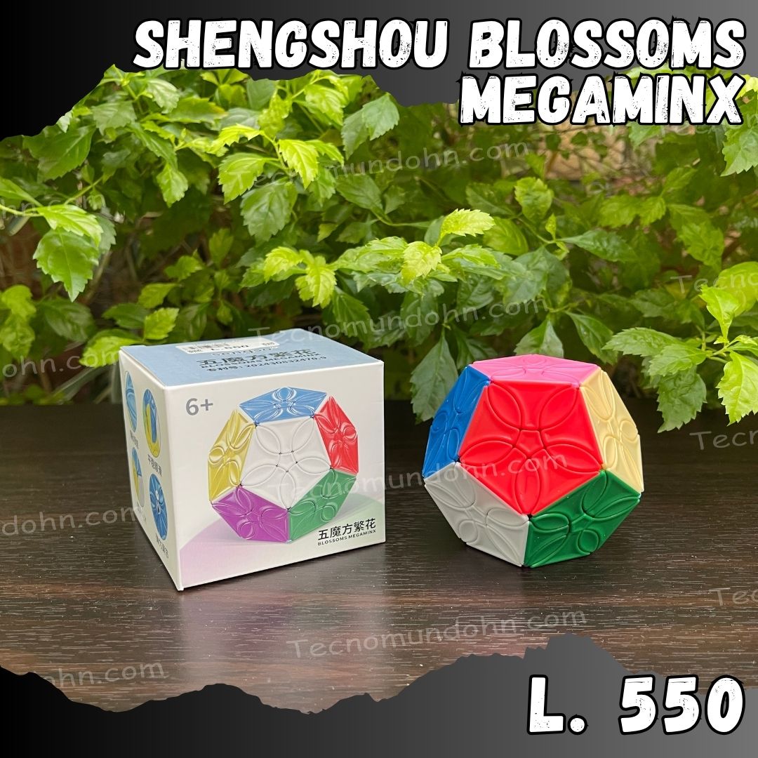 ShengShou Blossoms Megaminx stickerless