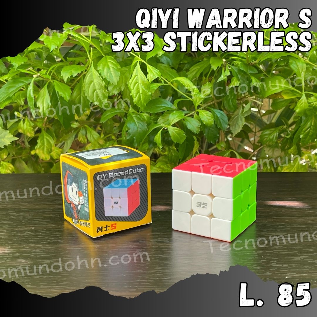 QiYi QiYi Warrior S 3x3 stickerless
