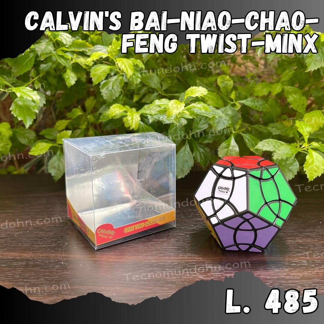 Calvin's Puzzle Bai-Niao-Chao-Feng Twist-Minx Cube black