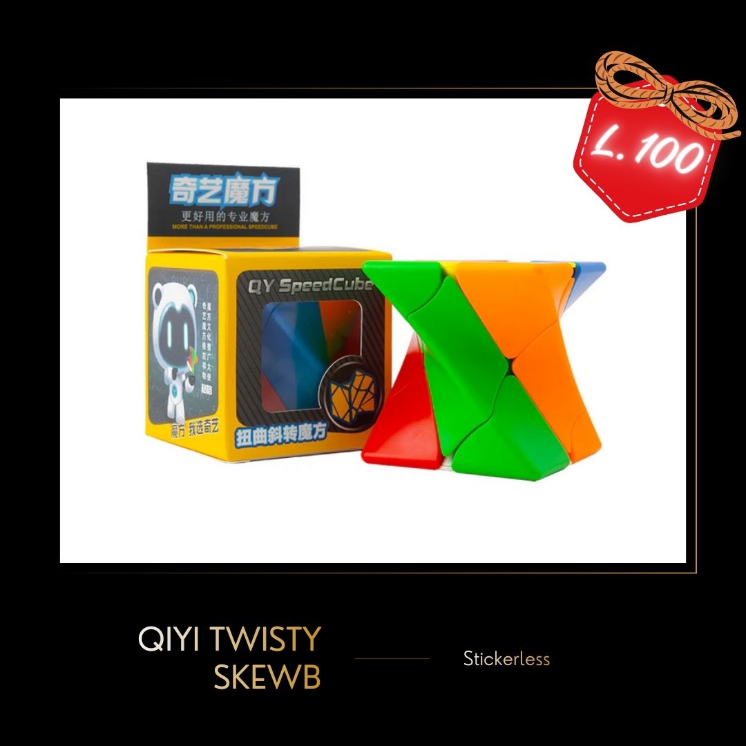 Qiyi Twisty Skewb Stickerless