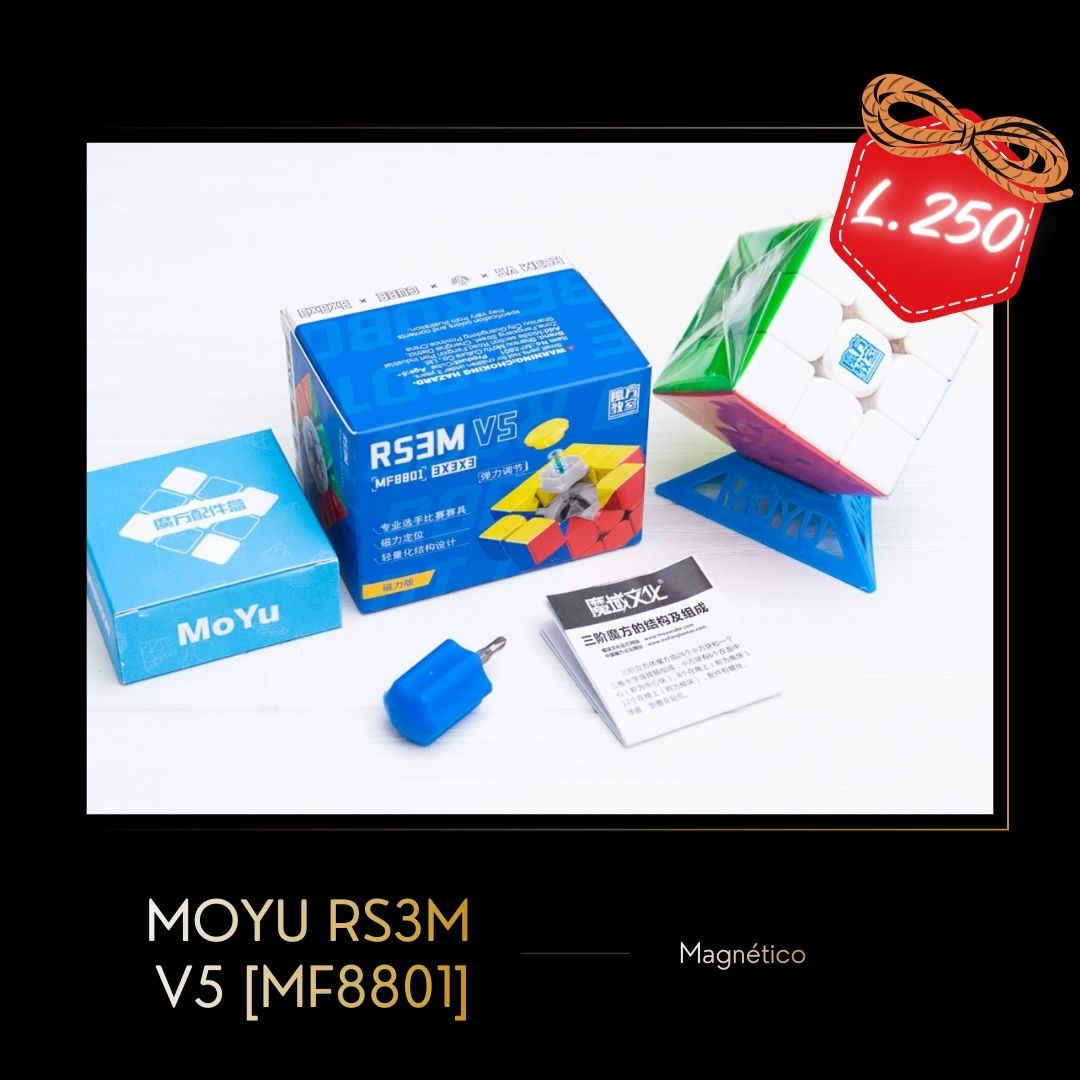 Rs3M V5 Magnetic 3X3 Stickerless