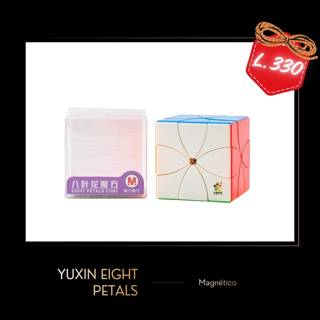 Yuxin Eight Petals Cube Magnetic Stickerless