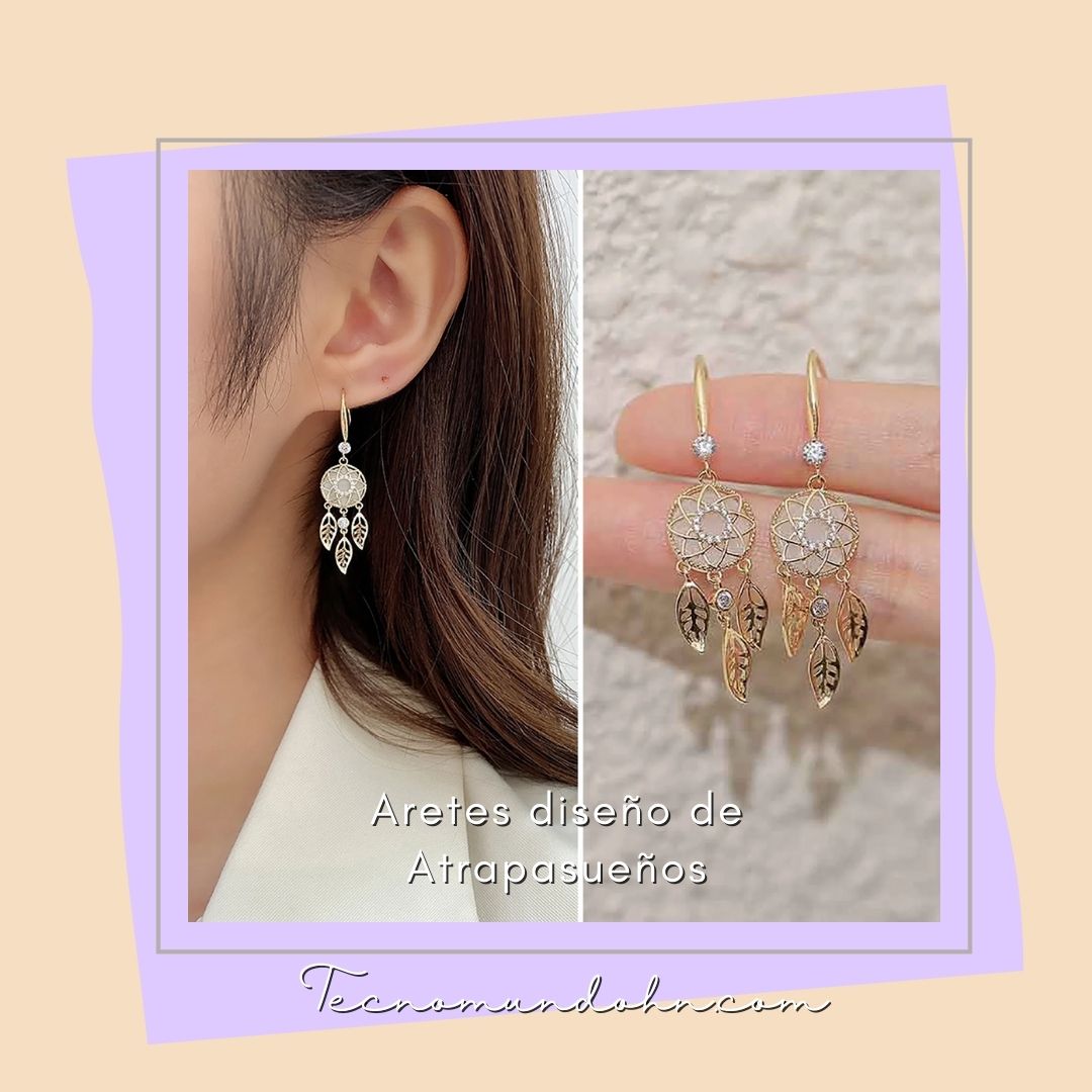 Aretes Diseño De Atrapasueños