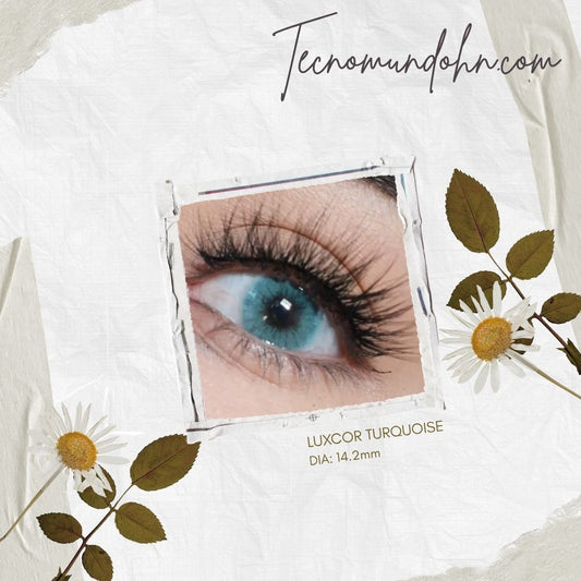 Lente De Contacto Luxcor Turquoise