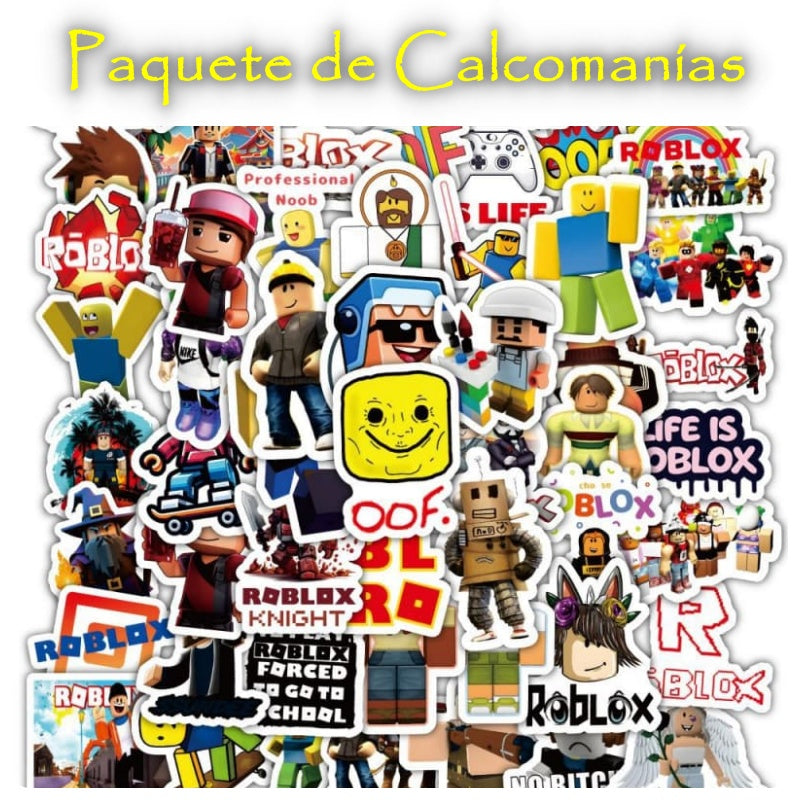 Set De Calcomanía Roblox (60 Unidades)