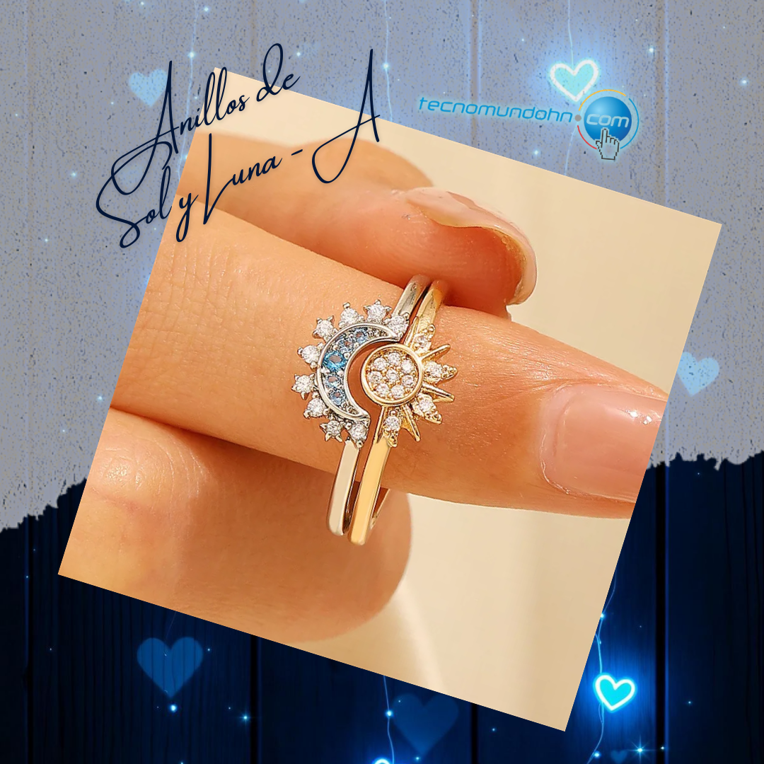 Anillos De Sol Y Luna - A