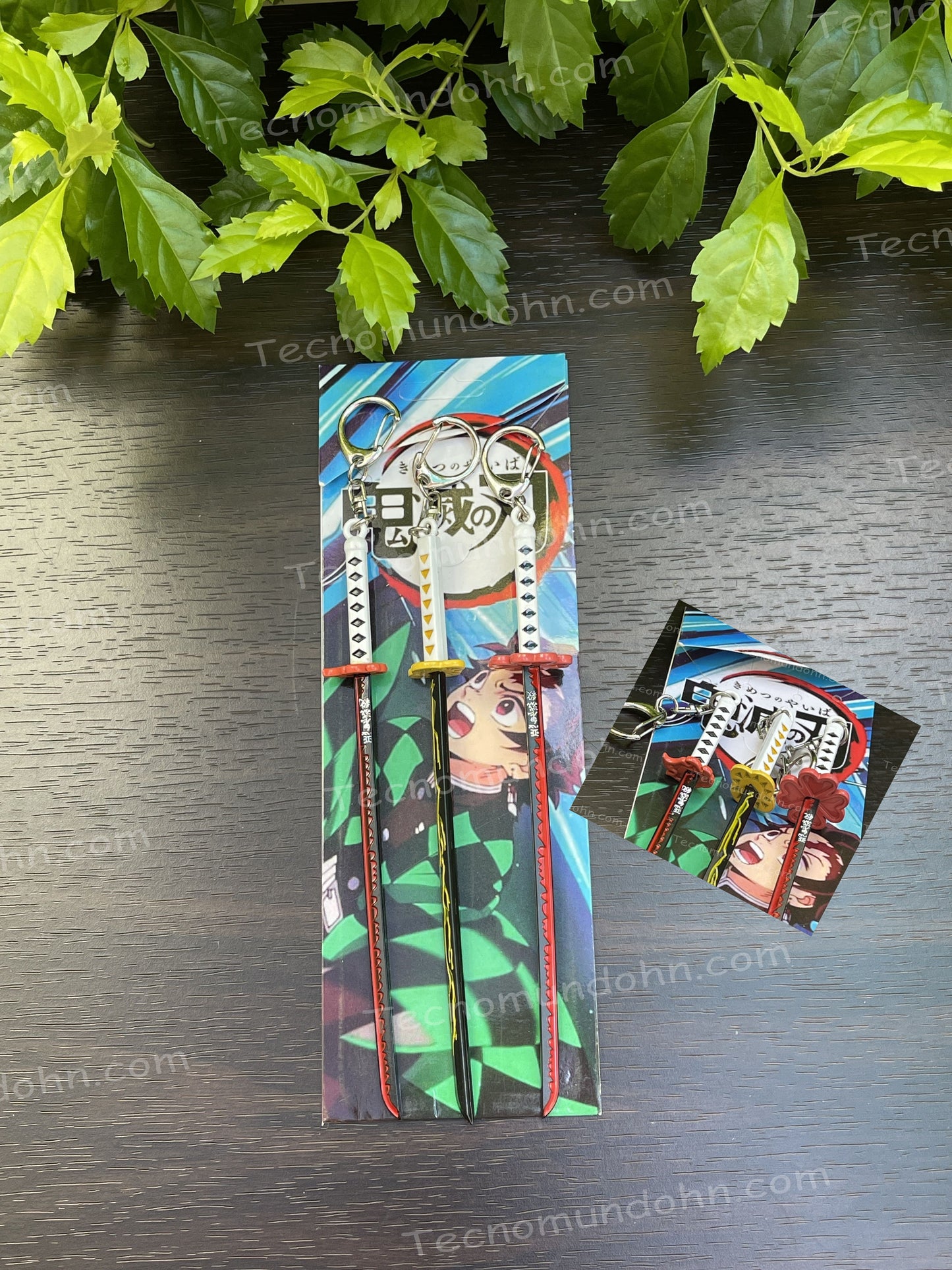 Set De 3 Llaveros De Demon Slayer (B)