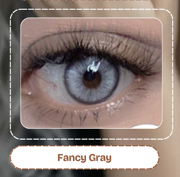 Lente De Contacto Fancy Gray