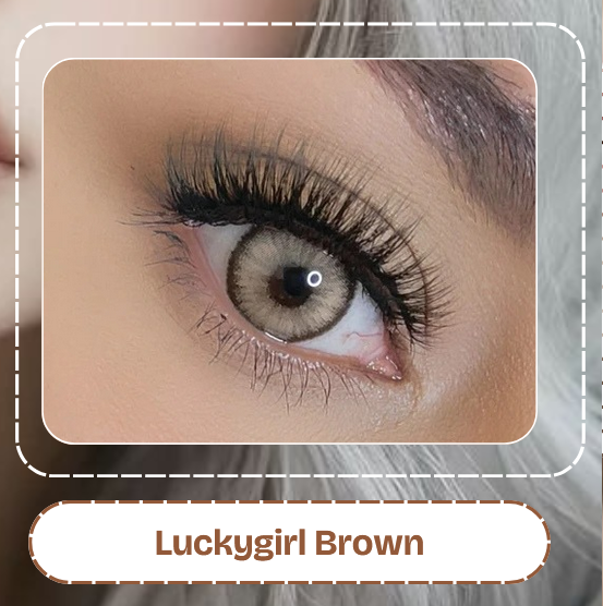 Lente De Contacto Luckygirl Brown