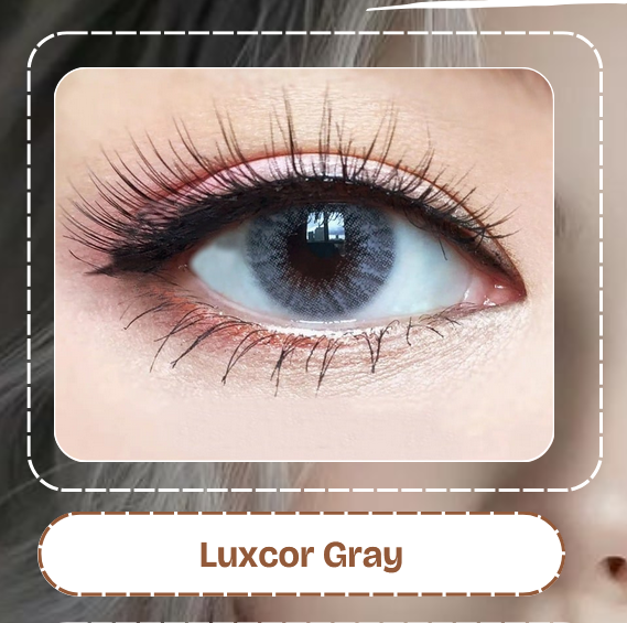 Lente De Contacto Luxcor Gray
