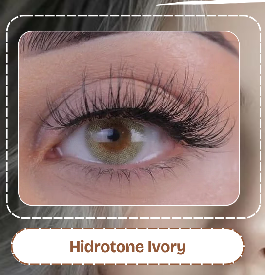 Lente De Contacto Hidrotone Ivory