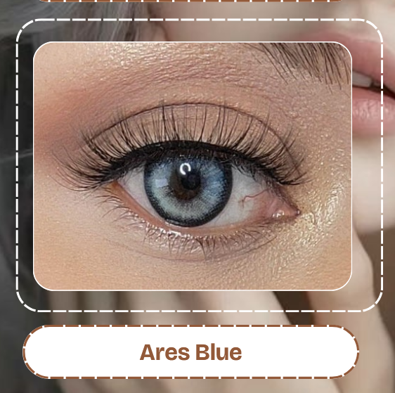 Lente De Contacto Ares Blue