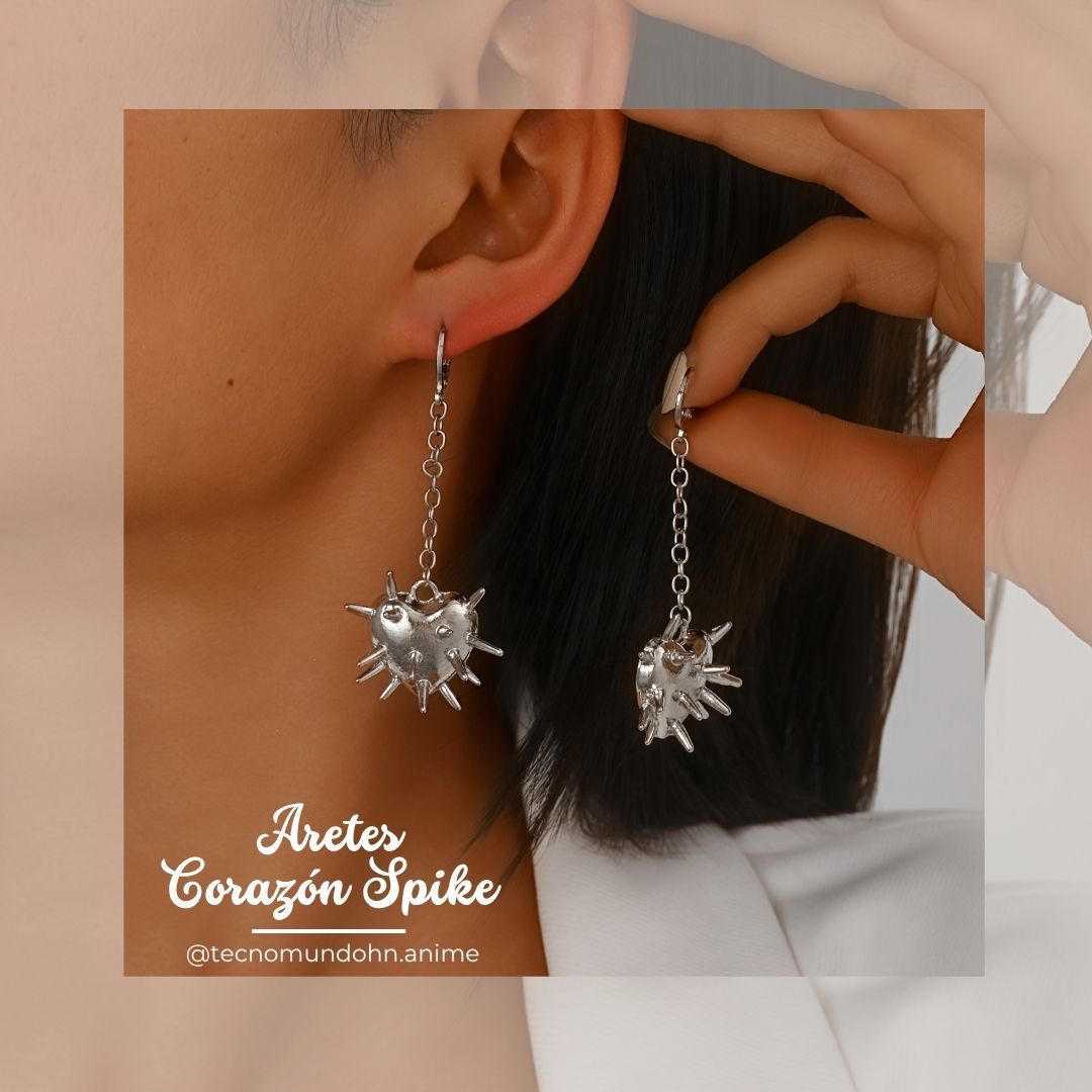 Aretes Corazón Spike