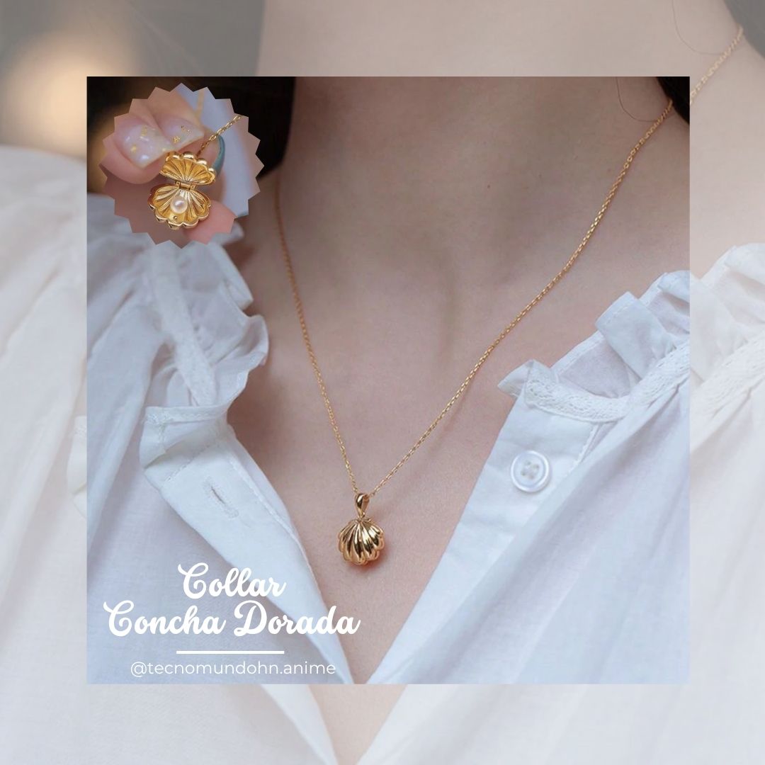 Collar Concha Dorada