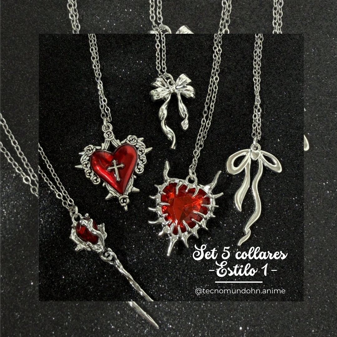 Set 5 Collares - Estilo 1