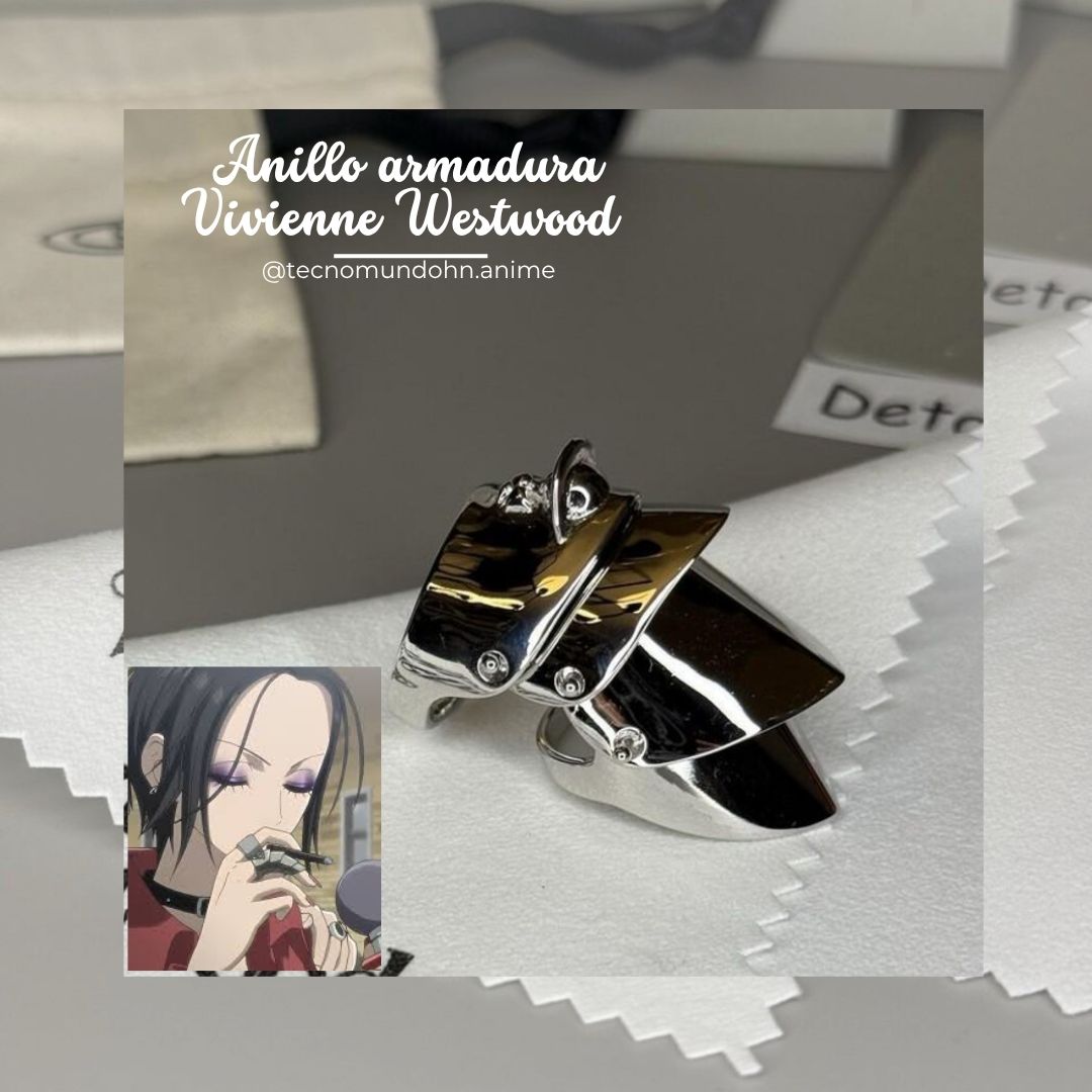 Anillo Silver Armadura Vivienne Westwood - Nana