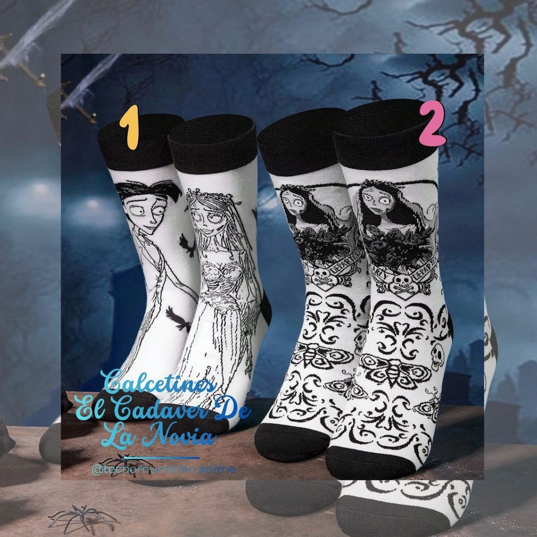 Corpse Bride Soft & Breathable Wicking Socks