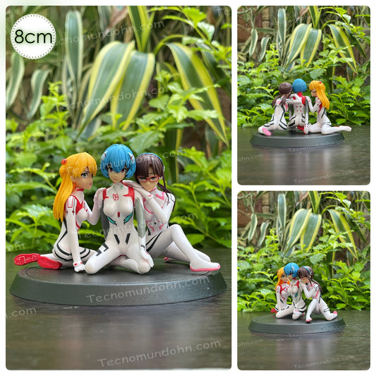 Figura Rei, Asuka Y Makinami | Evangelion