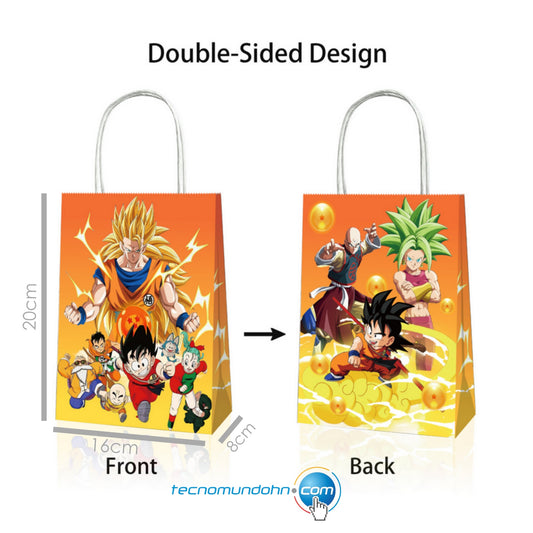 Bolsas De Regalo De Papel De Dragon Ball B