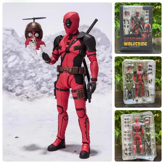 Figura Deadpool Wolverine (Shf)