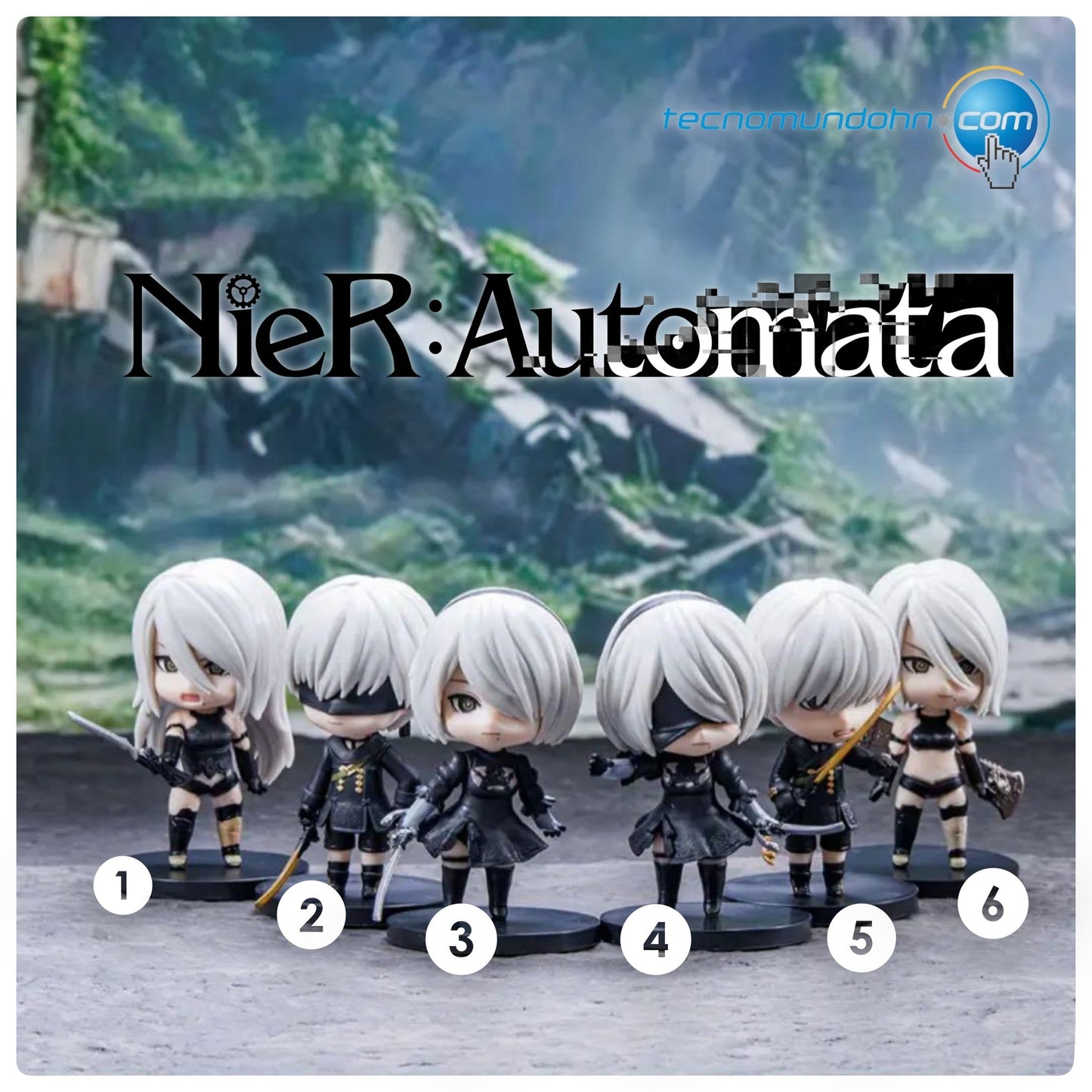 Figuras De Nier:Automata Yorha 2B