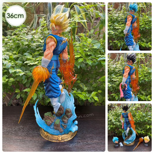 Figura Super Saiyan Vegetto (3 Cabezas) | Dragon Ball