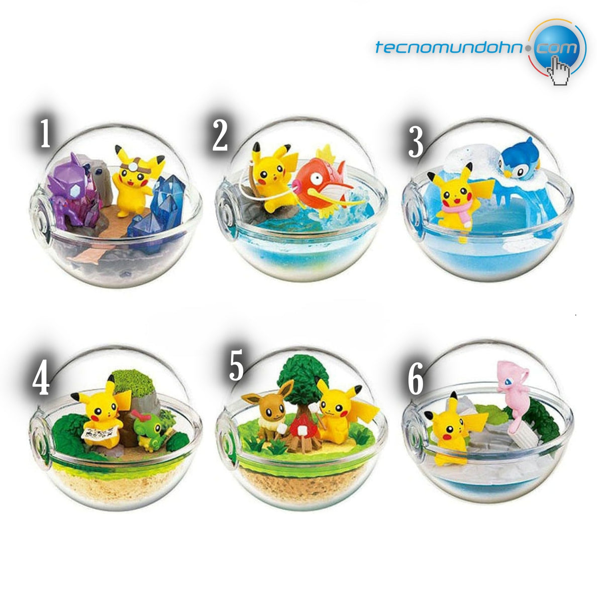 Figuras Pokémon Terrarium Collection 05