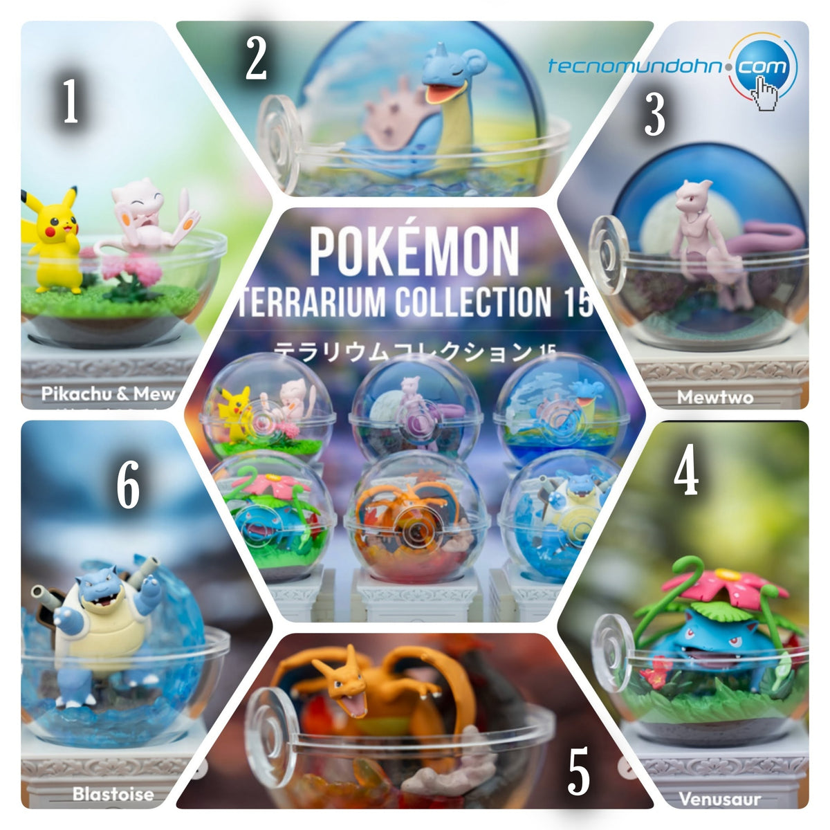 Figuras Pokémon Terrarium Collection 06
