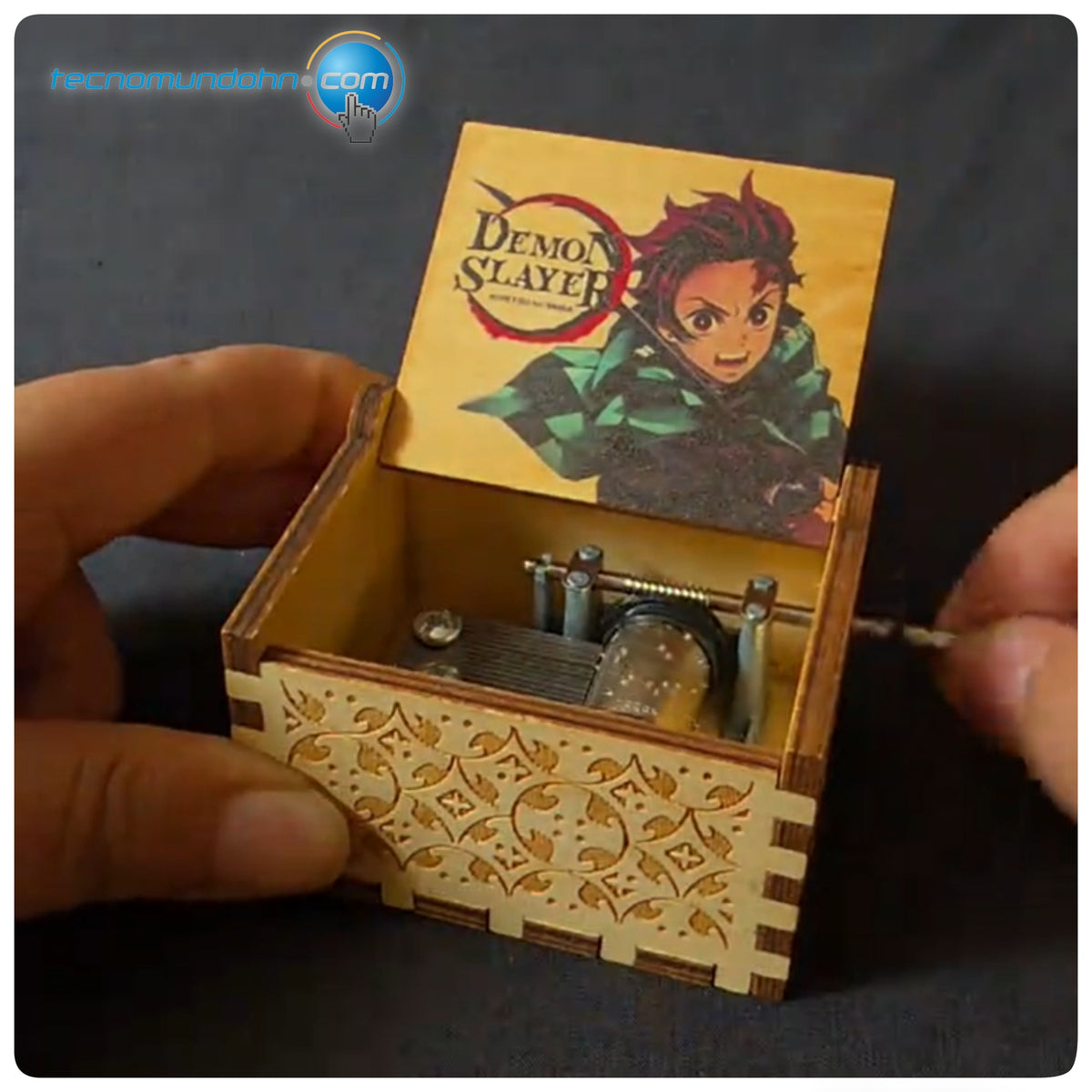 Cajita Musical De Madera Tanjiro | Demon Slayer