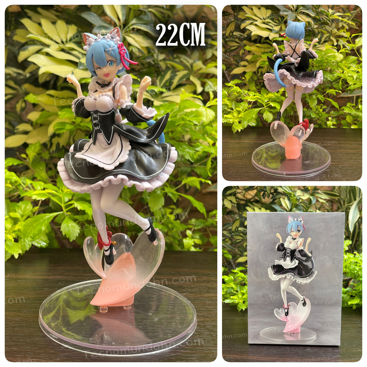 Figura Rem Cat-Ear Maid Re:Zero 22Cm