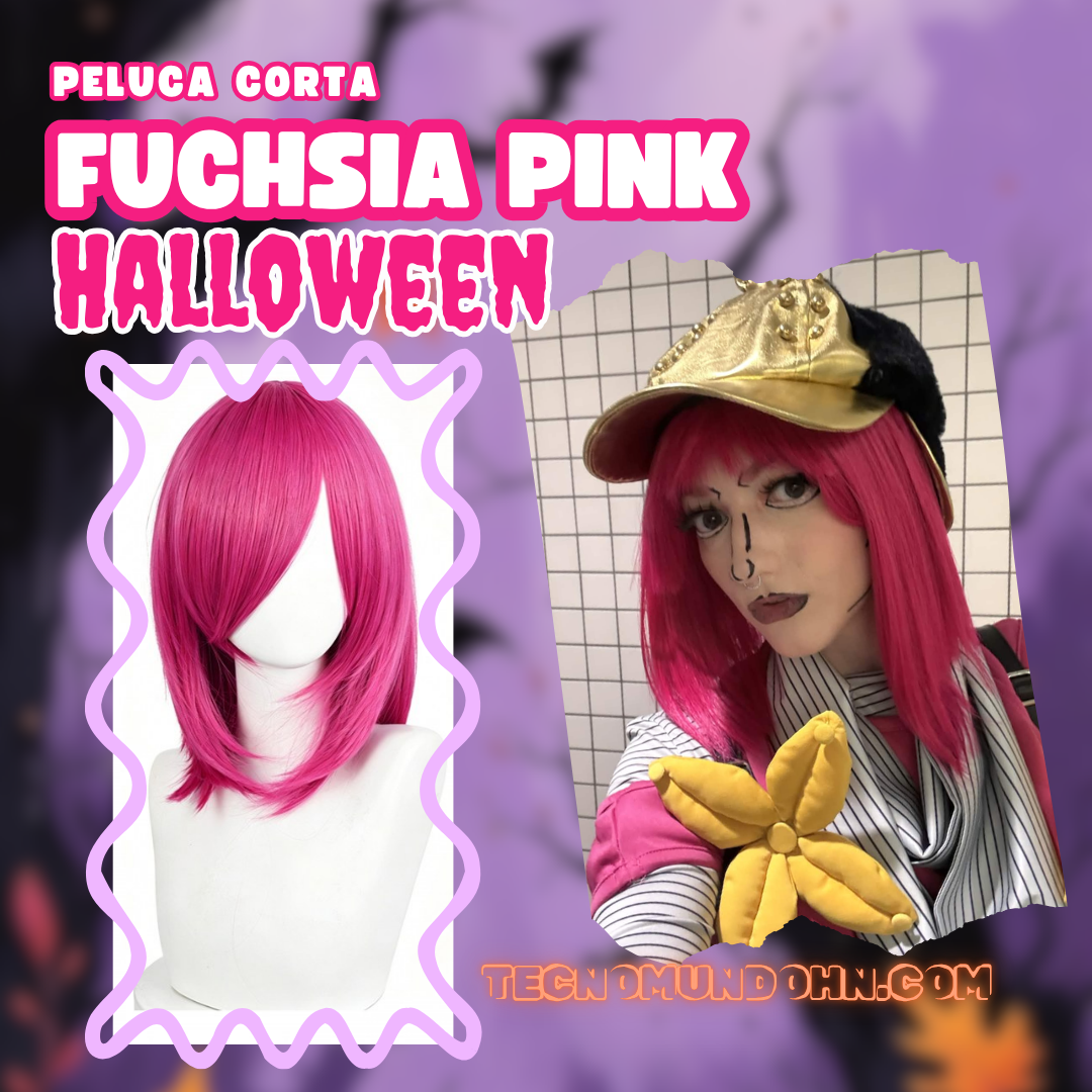 Pelica Lisa Corta Fuchsia Pink