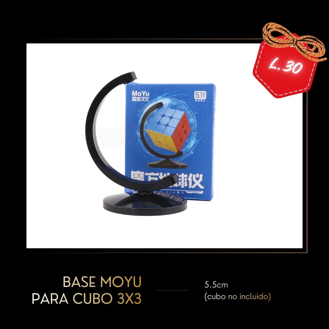 Moyu 5.55Cm Cube Stand Black