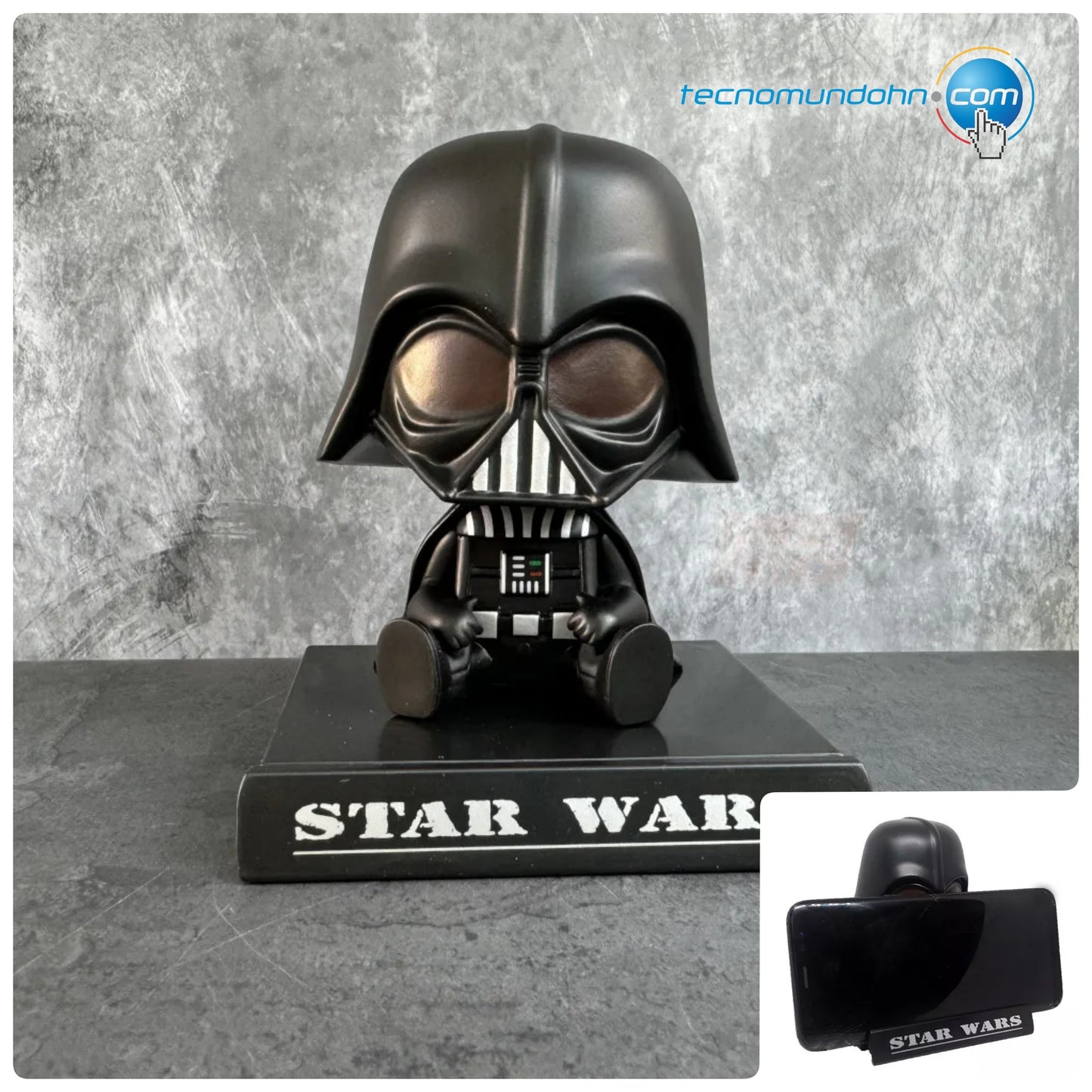 Figura Darth Vader - Soporte Para Celular