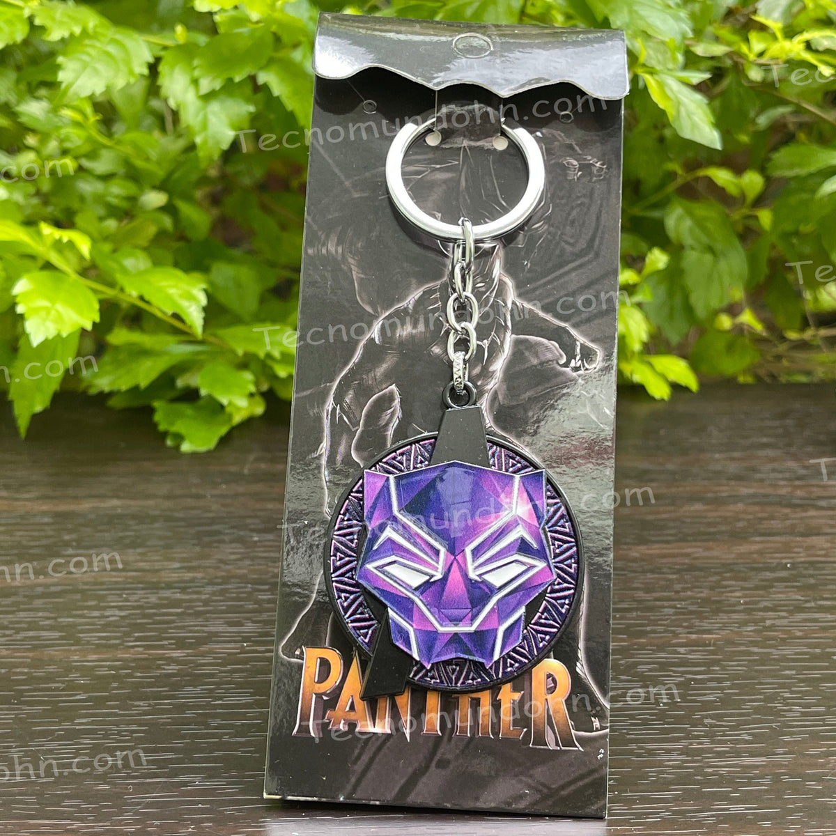 Llavero Giratorio Black Panther 1