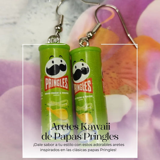 Aretes papas Pringles