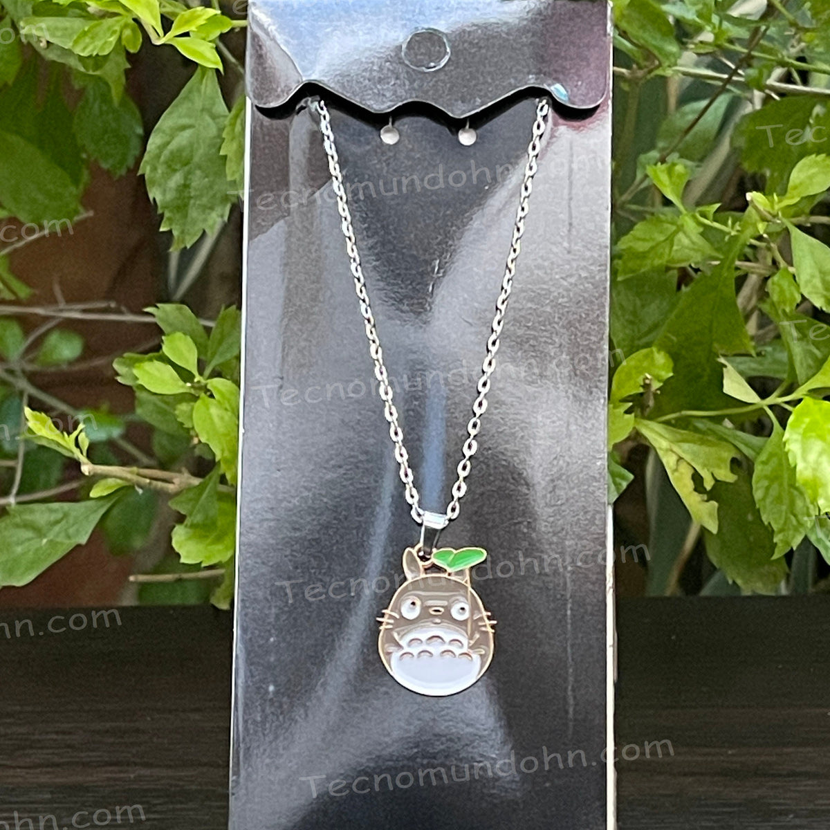 Collar Totoro Con Hoja Verde | Studio Ghibli