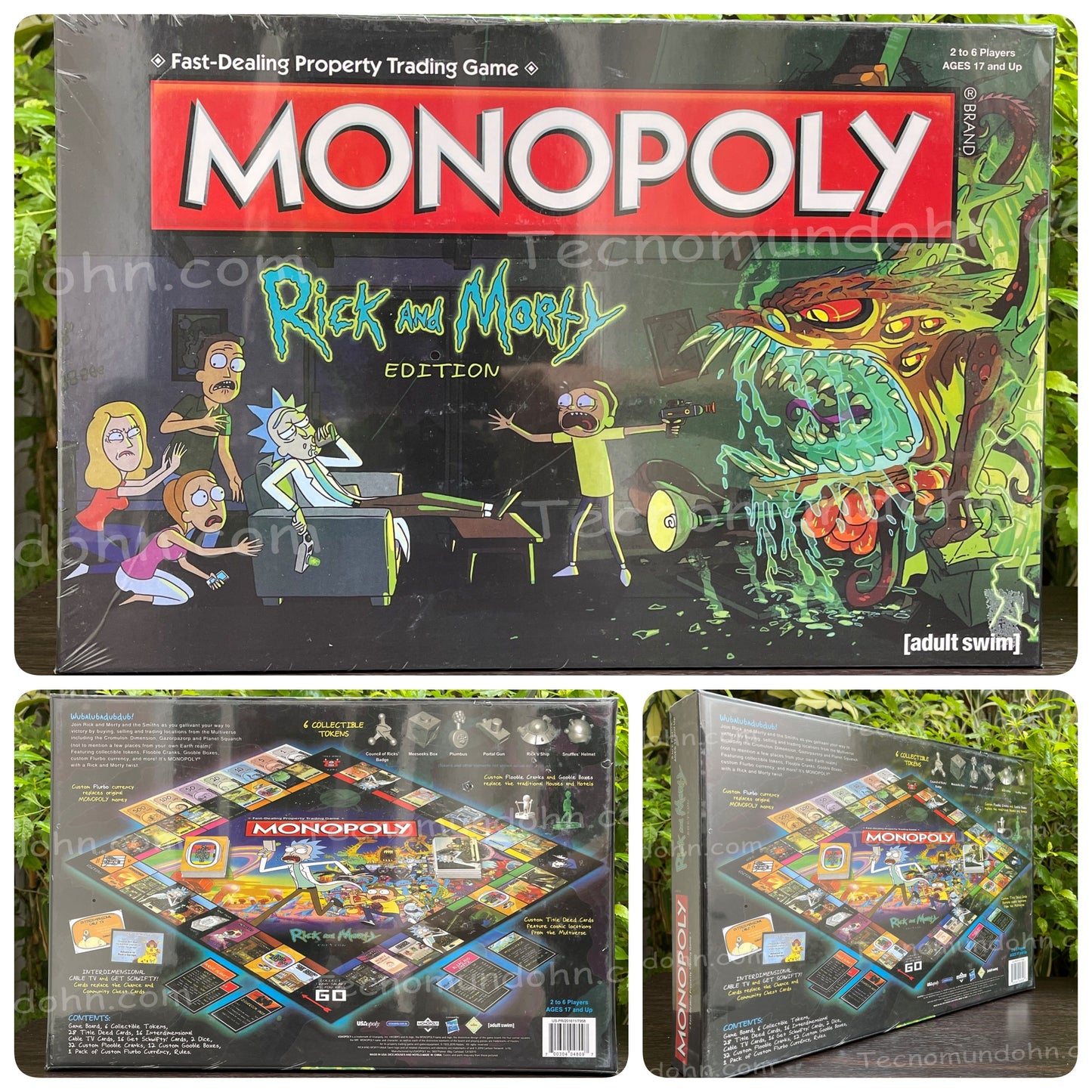 Juego De Mesa Monopoly: Rick And Morty Edition