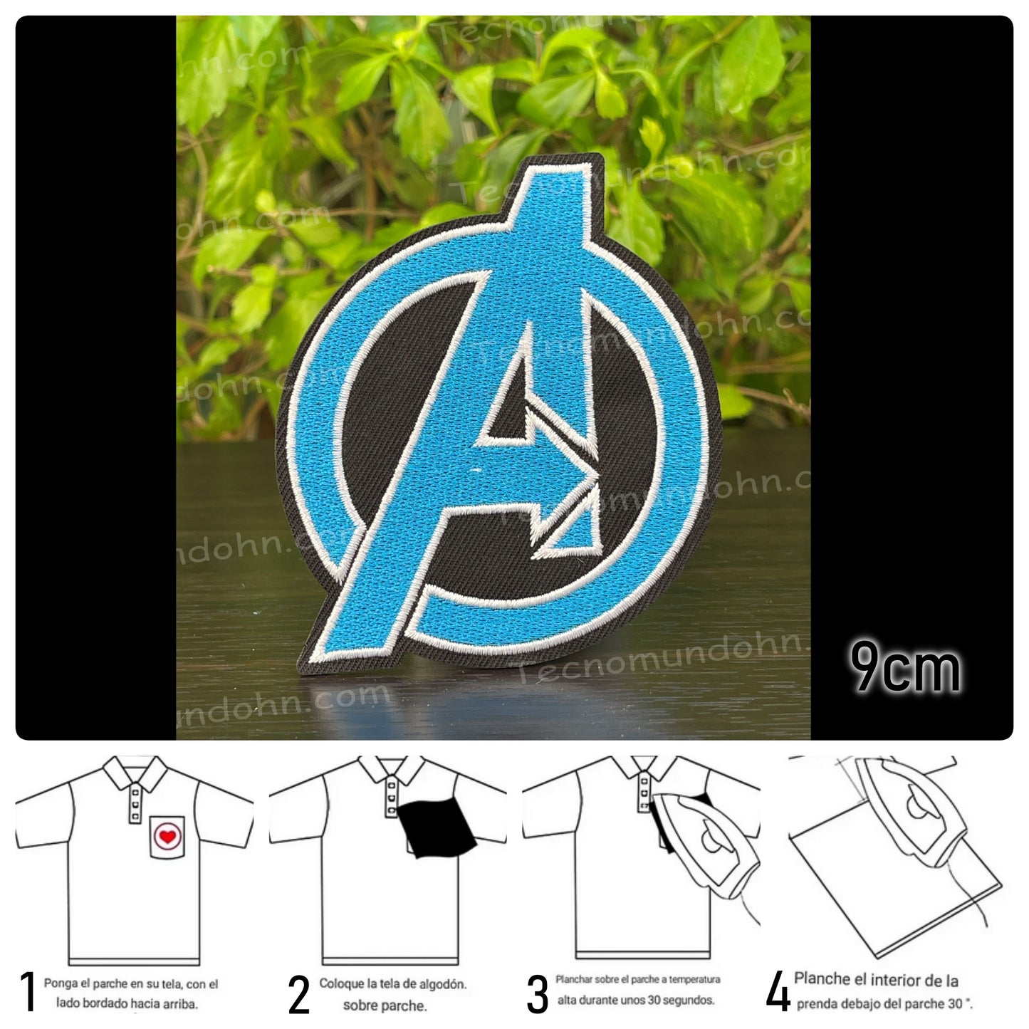 Parche De Tela Avengers 04