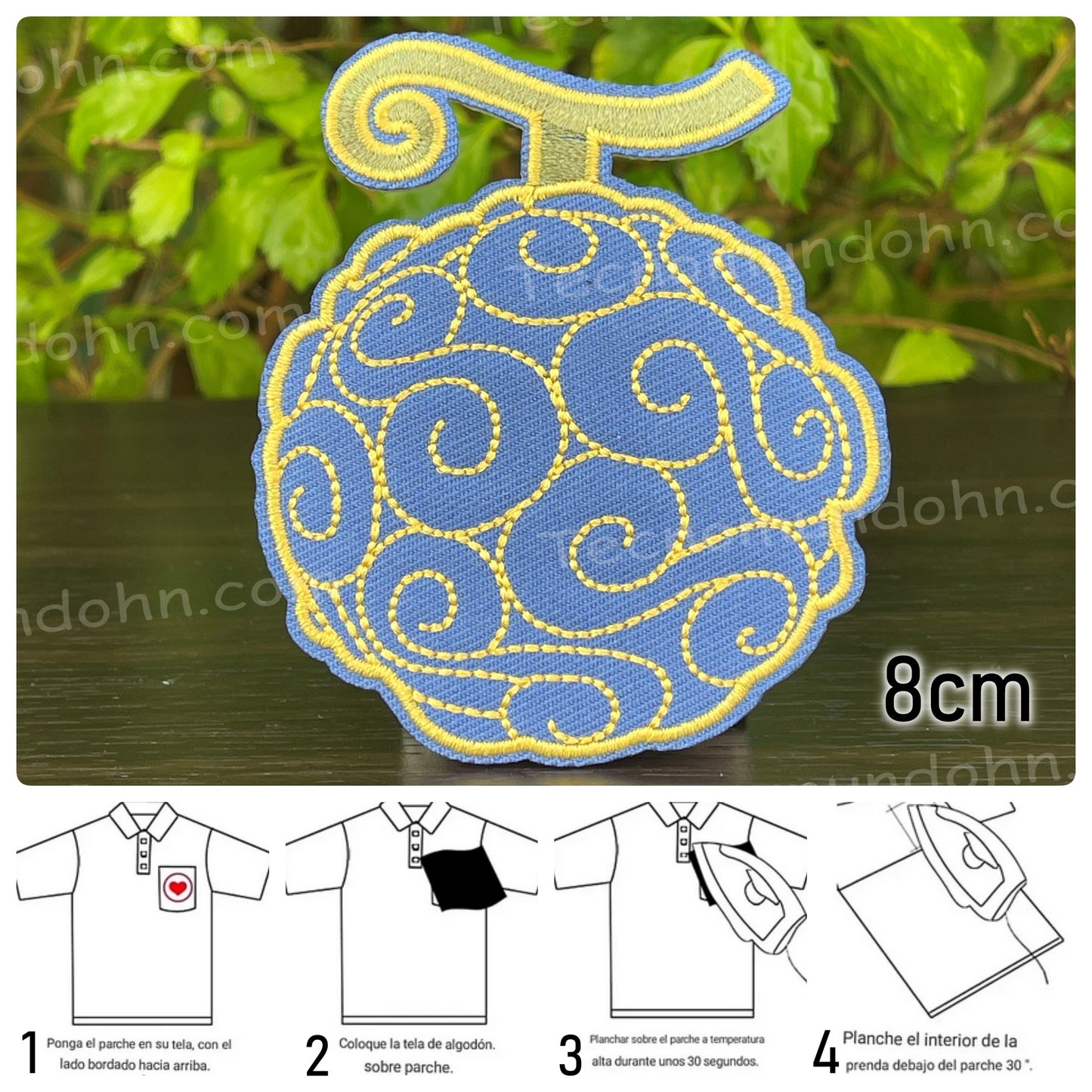 Parche De Tela One Piece 04