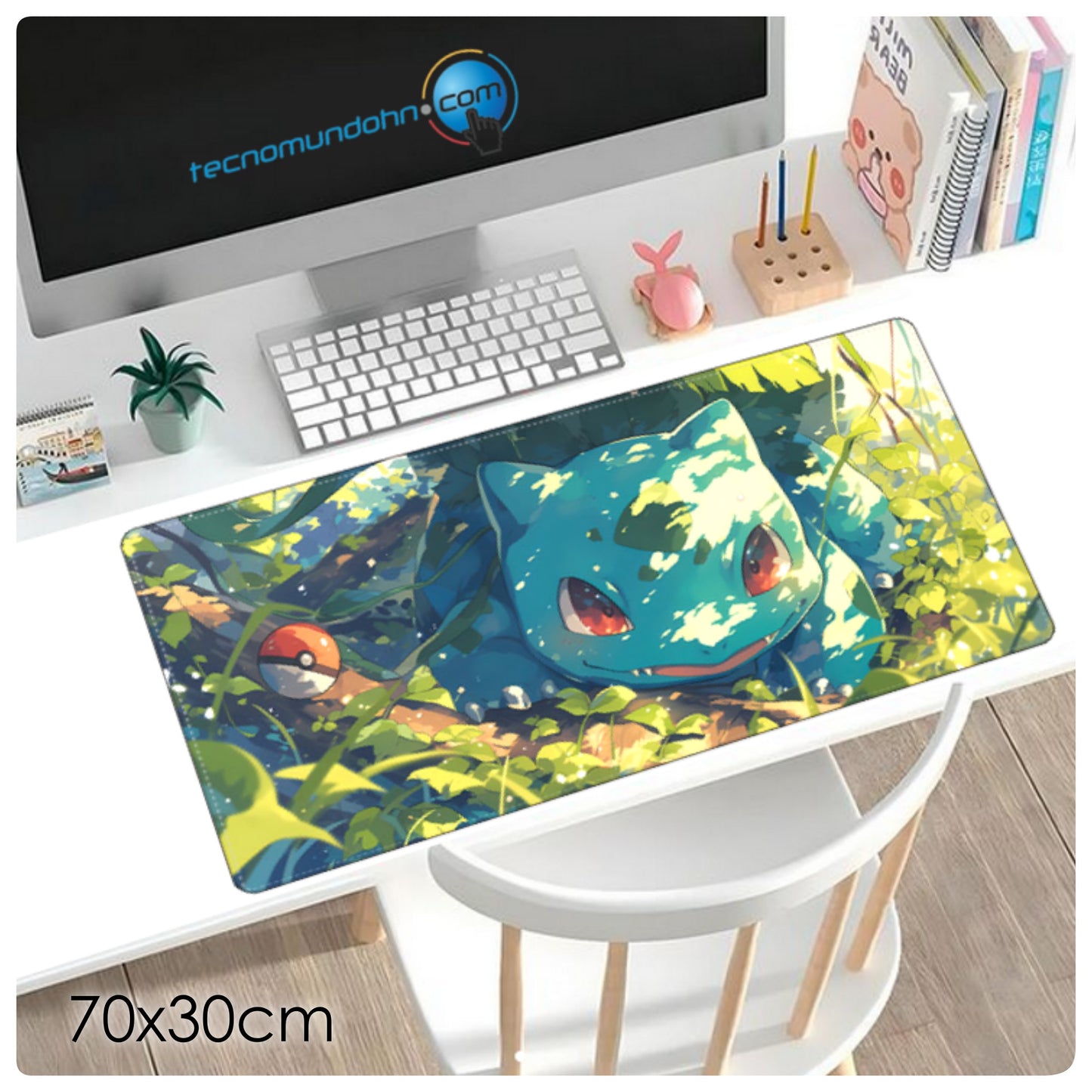Mouse Pad Pokémon (70X30Cm)c