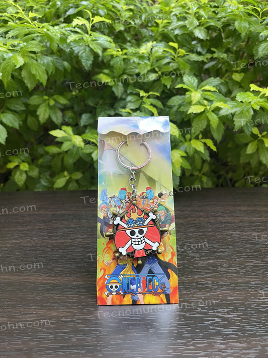 Llavero Giratorio Ace | One Piece F
