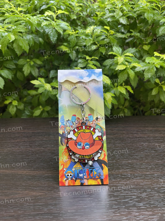Llavero Giratorio Ace | One Piece J