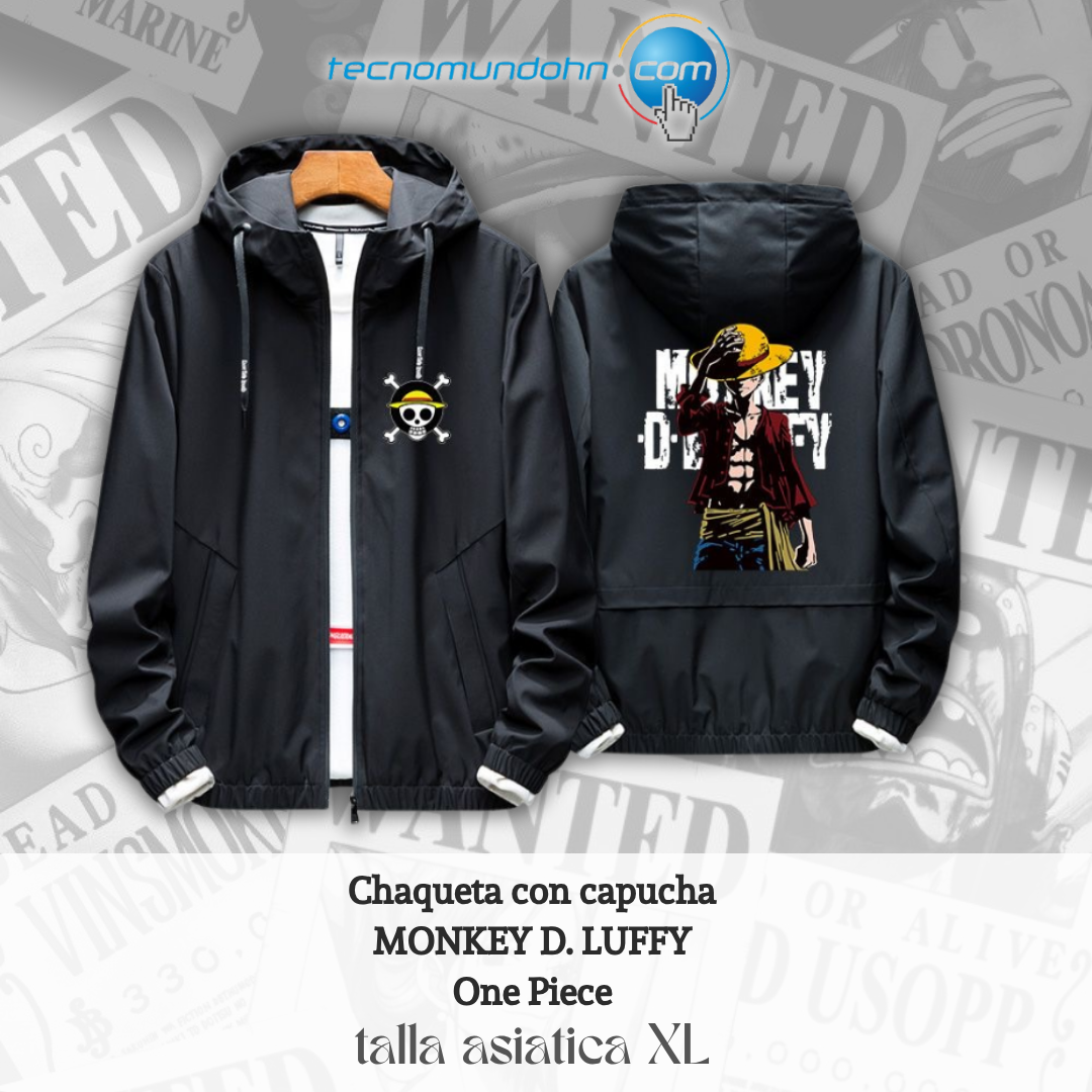 Chaqueta Con Capucha One Piece (A)